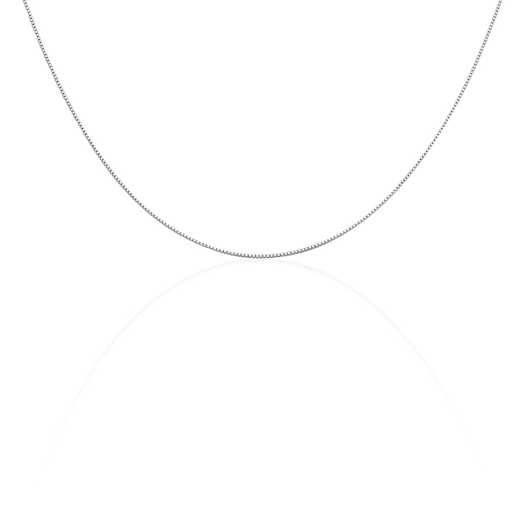 Chaîne Alyze Argent Blanc - Chaines Femme | Histoire d’Or