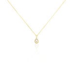 Collier Evana Or Jaune Oxyde De Zirconium - Colliers Femme | Histoire d&rsquo;Or