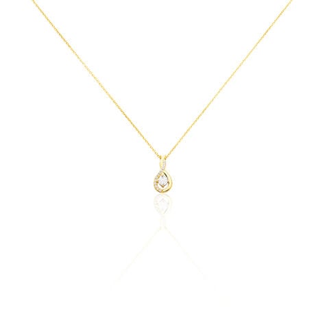 Collier Evana Or Jaune Oxyde De Zirconium - Colliers Femme | Histoire d’Or