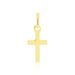 Pendentif Alyssa Croix Or Jaune - Pendentifs Baptême Famille | Histoire d’Or
