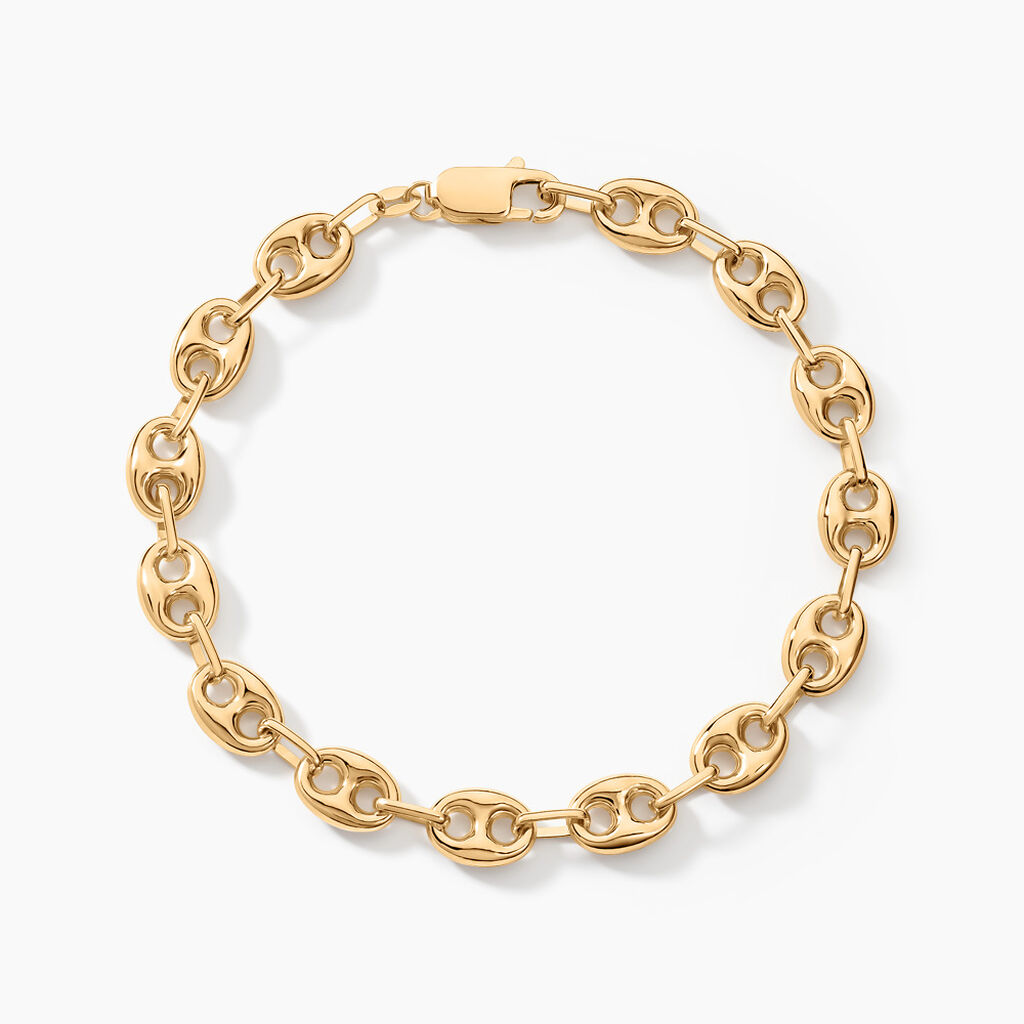Bracelet Or Jaune Dami - Bracelets cha&icirc;ne Femme | Histoire d&rsquo;Or