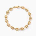 Bracelet Or Jaune Dami - Bracelets cha&icirc;ne Femme | Histoire d&rsquo;Or