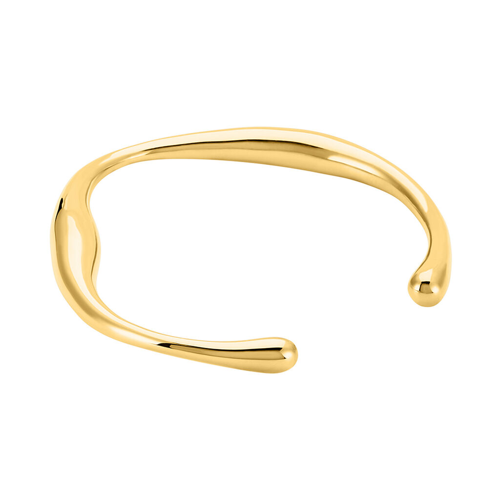 Jonc Gold Aura Acier Jaune - Bracelets joncs Femme | Histoire d’Or