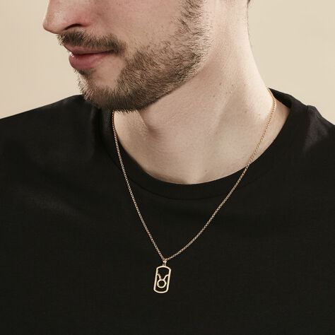 Collier Plaqué Or Prospero - Colliers Zodiaque Homme | Histoire d’Or