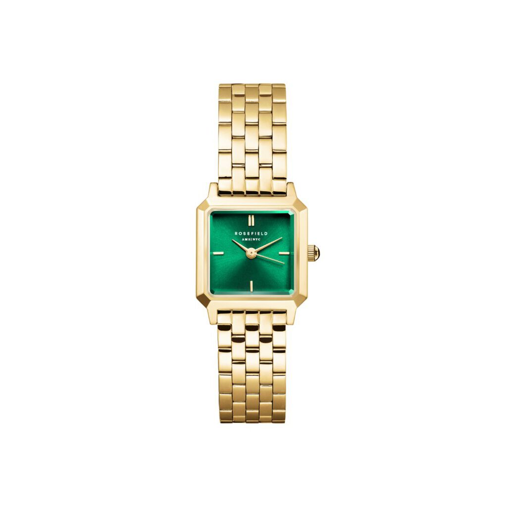 Montre Rosefield Boxelle Vert - Id&eacute;es cadeaux Femme | Histoire d&rsquo;Or