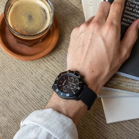 Montre Arctik Oxcal Noir - Montres Homme | Histoire d’Or