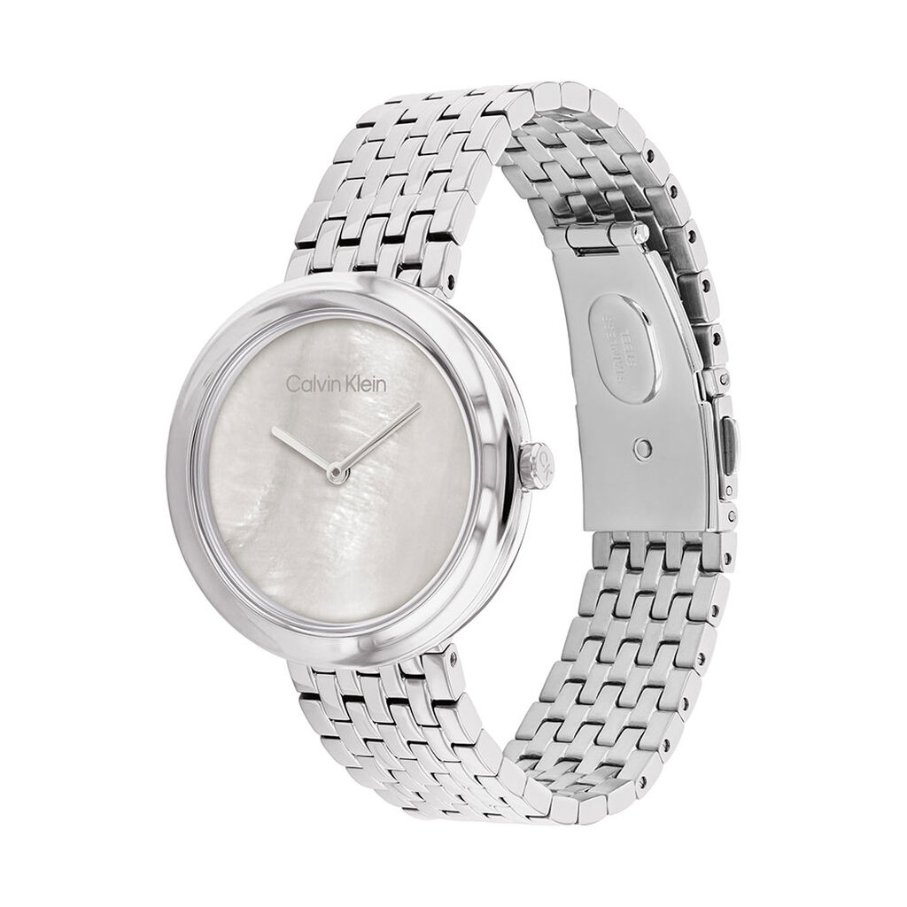 Montre Calvin Klein Twisted Bezel Gris - Montres Femme | Histoire d’Or