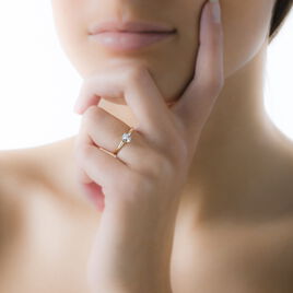 Bague Lily Or Jaune Tanzanite - Bagues solitaires Femme | Histoire d’Or