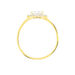 Bague Solitaire Cillie Or Jaune Oxyde De Zirconium - Bagues solitaires Femme | Histoire d’Or