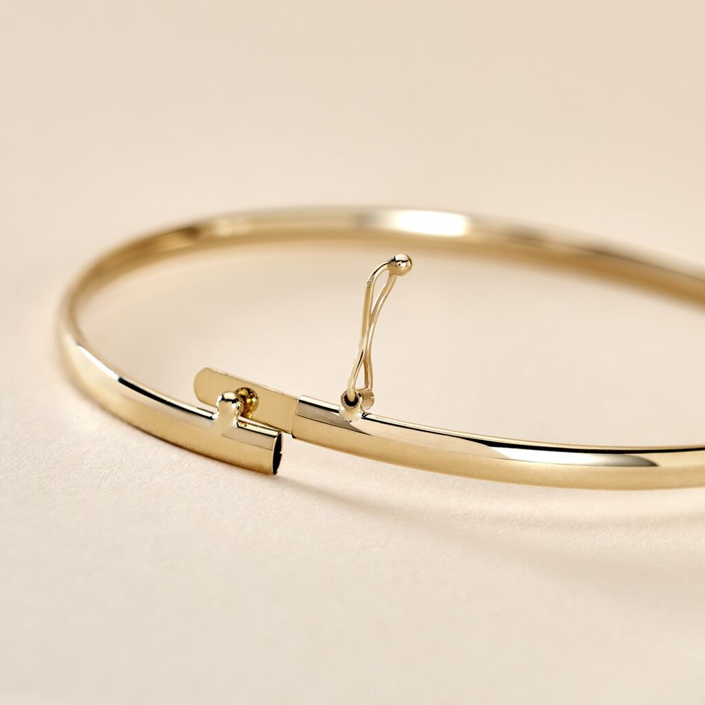 Bracelet Jonc Yuriy Fil Flexible Or Jaune - Bracelets joncs Femme | Histoire d’Or
