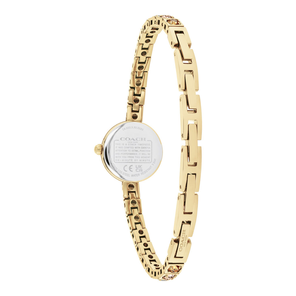 Montre Coach Iris Dor&eacute; - Montres Femme | Histoire d&rsquo;Or