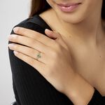 Bague Marie Or Jaune Emeraude Et Diamant - Bagues solitaires Femme | Histoire d&rsquo;Or