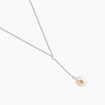Collier Cristal Argent Blanc Perle De Culture - Colliers fantaisie Femme | Histoire d&rsquo;Or