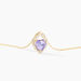Collier Rosaline Or Jaune Amethyste Et Oxyde De Zirconium - Colliers Femme | Histoire d’Or