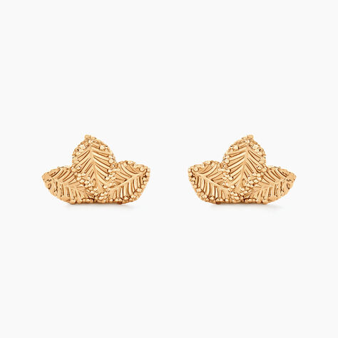 Boucles D'oreilles Puces Tylia Plaqué Or Doré - Boucles d'oreilles fantaisie Femme | Histoire d’Or