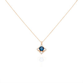 Collier Haia Or Rose Topaze Et Oxyde De Zirconium - Colliers Femme | Histoire d’Or
