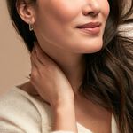 Cr&eacute;oles Domingo Plaqu&eacute; Or Jaune Spinelle Synth&eacute;tique - Boucles d'oreilles cr&eacute;oles Femme | Histoire d&rsquo;Or