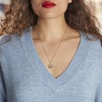 Collier Iago Plaqu&eacute; Or Oxydes De Zirconium - Colliers Femme | Histoire d&rsquo;Or