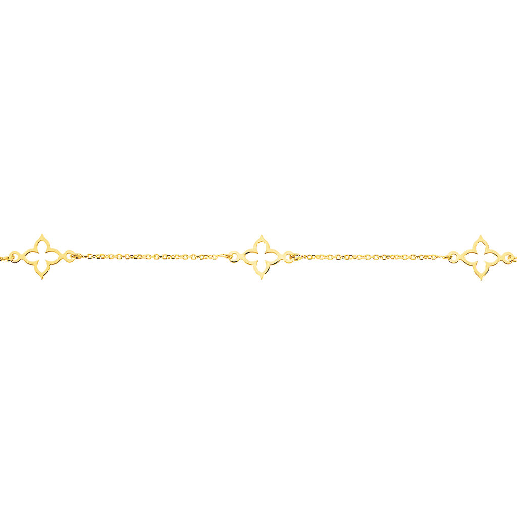Bracelet Kalia Or Jaune - Bracelets Trèfle Femme | Histoire d’Or