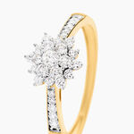 Bague Chucho Or Jaune Diamant - Bagues solitaires Femme | Histoire d&rsquo;Or