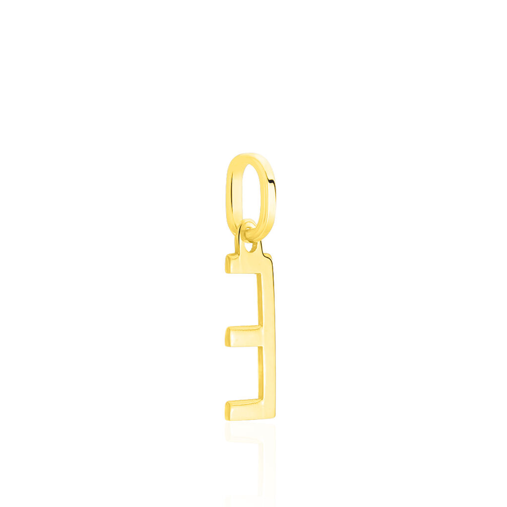 Pendentif Ionia Lettre Or Jaune - Pendentifs Famille | Histoire d’Or