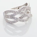 Bague Ireneo Argent Blanc Oxyde De Zirconium - Bagues avec pierre Femme | Histoire d&rsquo;Or