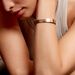 Bracelet Jonc Jeanne-lise Plaqué Or Jaune - Bracelets fantaisie Femme | Histoire d’Or