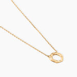 Collier Or&eacute;e Plaqu&eacute; Or Jaune - Colliers fantaisie Femme | Histoire d&rsquo;Or