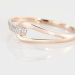 Bague Cyranna Or Rose Diamant - Bagues avec pierre Femme | Histoire d&rsquo;Or