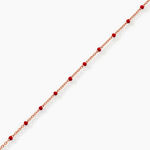 Bracelet Argent Rose Polka - Bracelets Femme | Histoire d&rsquo;Or