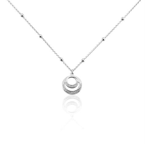 Collier Argent Vibien Glitter - Colliers fantaisie Femme | Histoire d&rsquo;Or