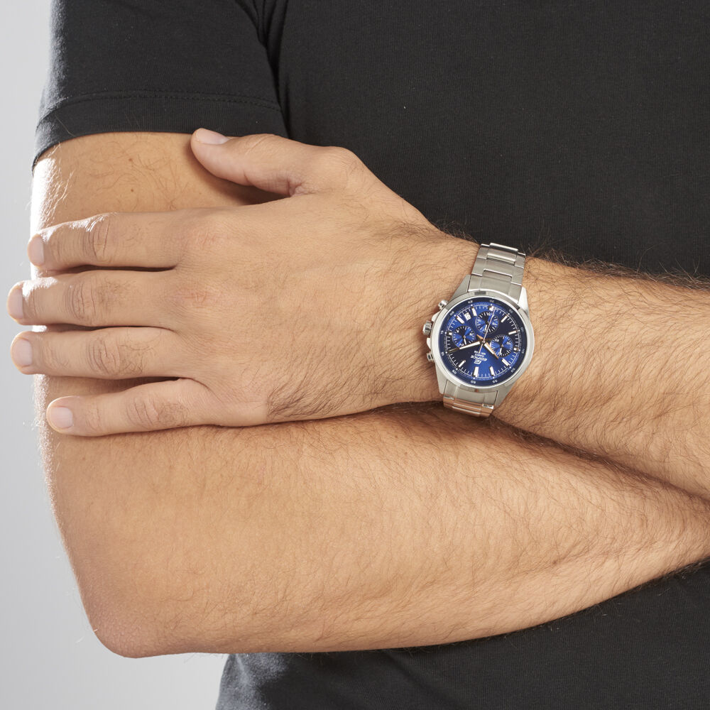 Montres Casio Edifice EFR-527D-2AVUEF Acier Boucle déployante simple Blanc  Ronde - HIMHNQB5010 • Histoire d'Or