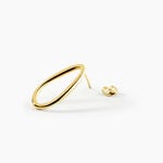 Boucles D'Oreilles Pendantes Elinoa Acier Jaune - Boucles d'oreilles fantaisie Femme | Histoire d&rsquo;Or