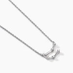 Collier Vega Argent Blanc Oxyde De Zirconium - Colliers Zodiaque Femme | Histoire d&rsquo;Or