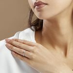 Bague Solitaire Hemera Platine Blanc Diamant - Bagues solitaires Femme | Histoire d&rsquo;Or