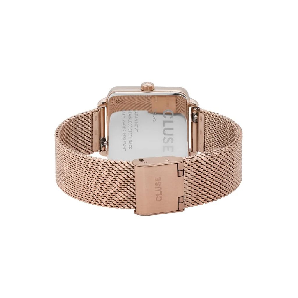 Montre Cluse La Tetragone Rose - Montres Femme | Histoire d&rsquo;Or