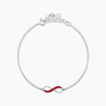 Bracelet Leevi Argent Blanc - Bracelets Femme | Histoire d&rsquo;Or