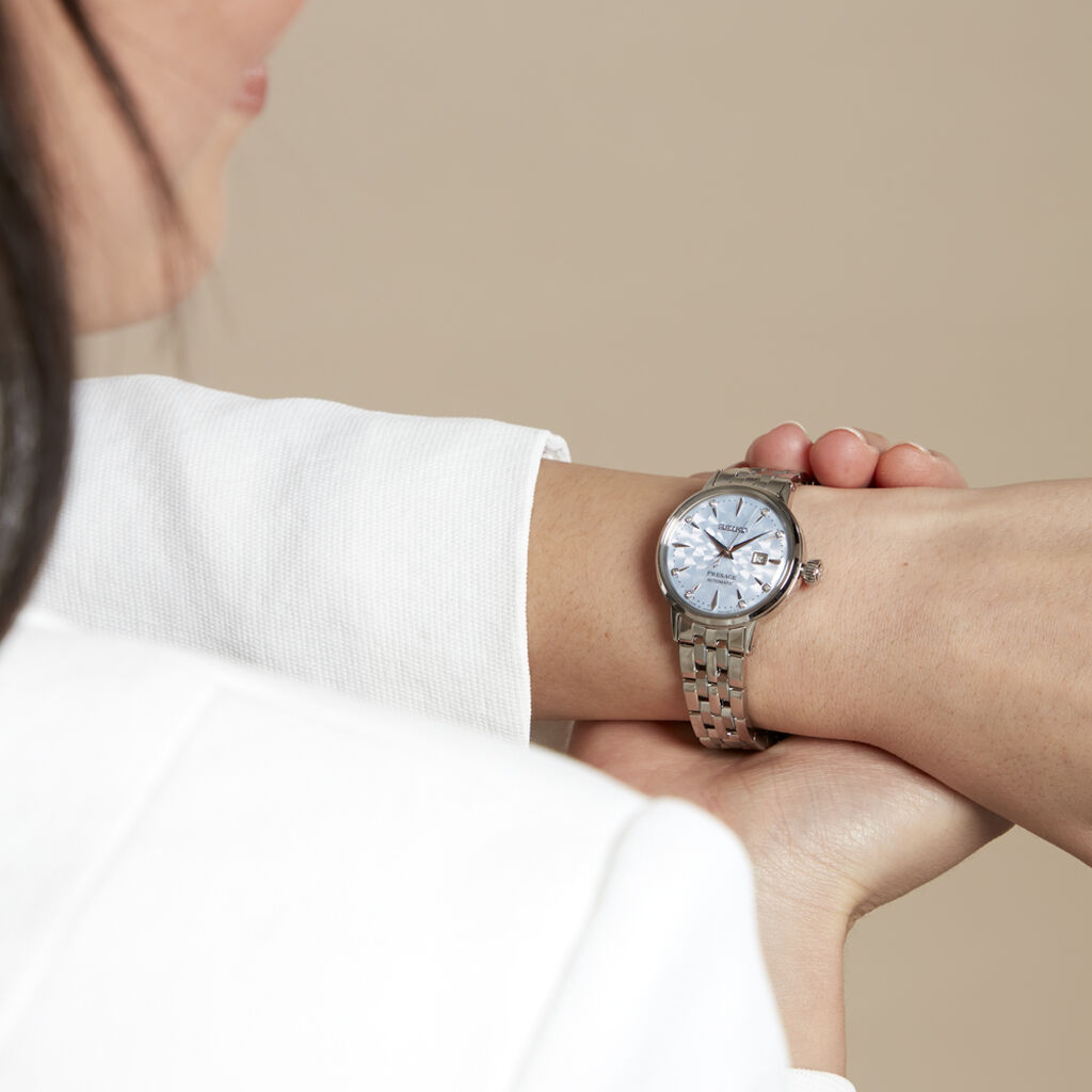 Montre Seiko Presage Bleu Sky - Montres Femme | Histoire d’Or
