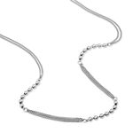Collier Melodie Argent Blanc - Colliers fantaisie Femme | Histoire d&rsquo;Or
