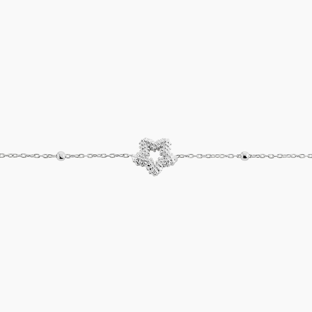 Bracelet Lizéa Argent Blanc - Bracelets Femme | Histoire d’Or