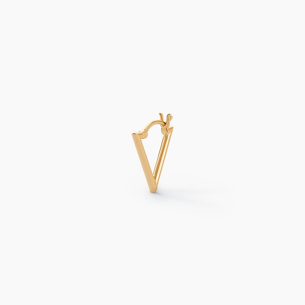 Cr&eacute;ole Unitaire Tucker Or Jaune - Boucles d'oreilles cr&eacute;oles Famille | Histoire d&rsquo;Or