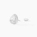Boucles D'oreilles Puces Pilar Argent Blanc Oxyde De Zirconium - Boucles d'oreilles fantaisie Femme | Histoire d’Or