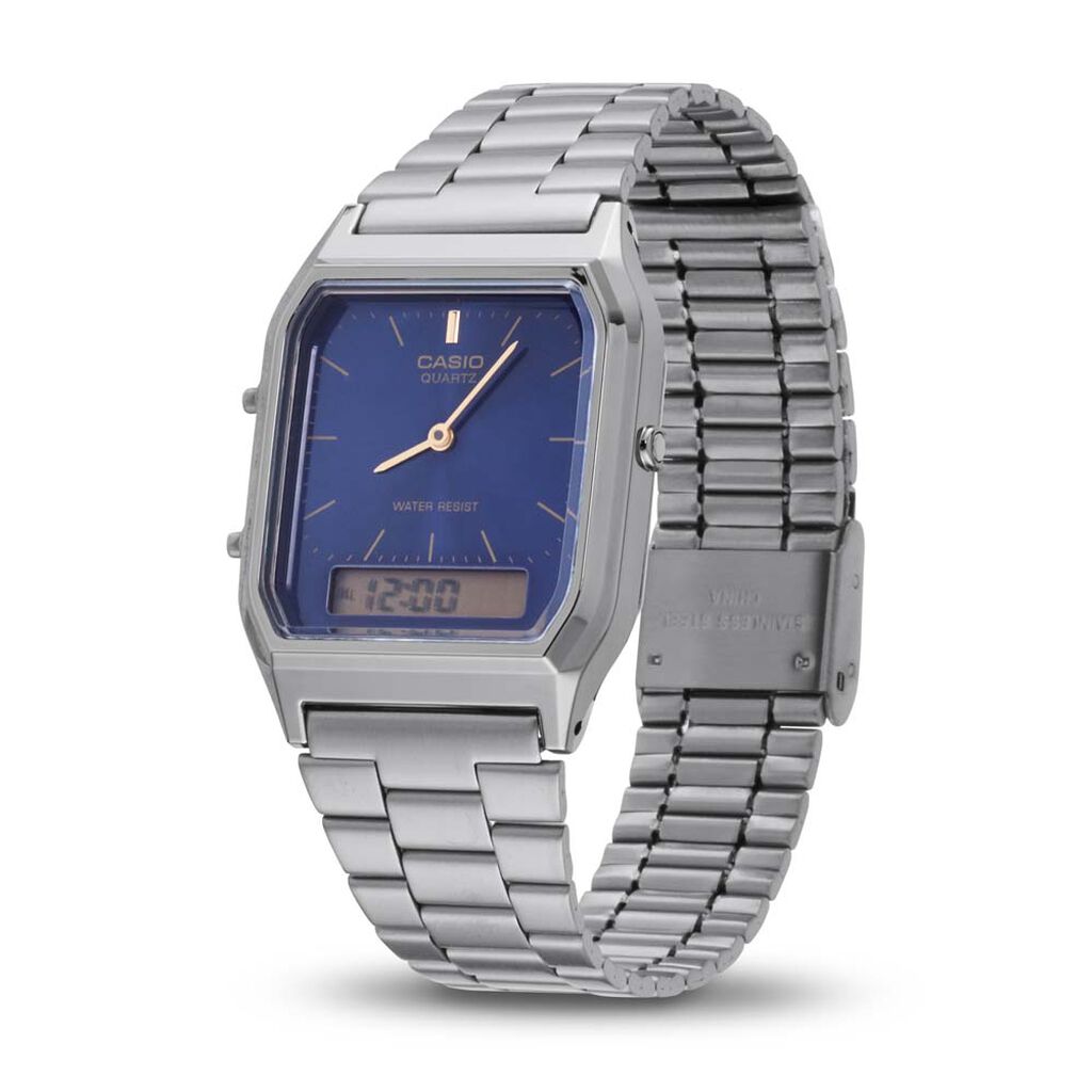 Montre Casio Collection Vintage Bleu - Montres Unisex | Histoire d&rsquo;Or