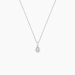 Collier Domitia Or Blanc Diamant - Colliers Femme | Histoire d&rsquo;Or