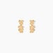 Boucles D'Oreilles Puces Selva Plaqu&eacute; Or Jaune - Boucles d'oreilles fantaisie Femme | Histoire d&rsquo;Or