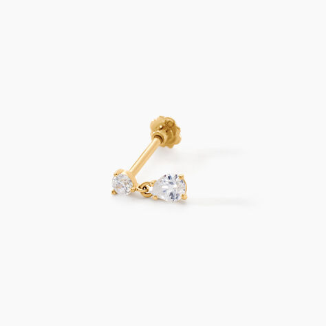 Piercing Guto Or Jaune Oxyde De Zirconium - Bijoux Femme | Histoire d’Or