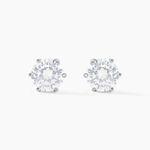 Boucles D'oreilles Puces Kylianna Argent Blanc Oxyde De Zirconium - Boucles d'oreilles fantaisie Femme | Histoire d&rsquo;Or