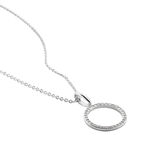 Collier Gr&acirc;ces Argent Blanc Oxyde De Zirconium - Colliers fantaisie Femme | Histoire d&rsquo;Or