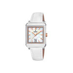 Montre Festina On The Square Nacre Blanche - F&ecirc;te des m&egrave;res Femme | Histoire d&rsquo;Or