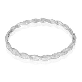 Bracelet Jonc Colleen Argent Blanc Oxyde De Zirconium - Bracelets joncs Femme | Histoire d’Or